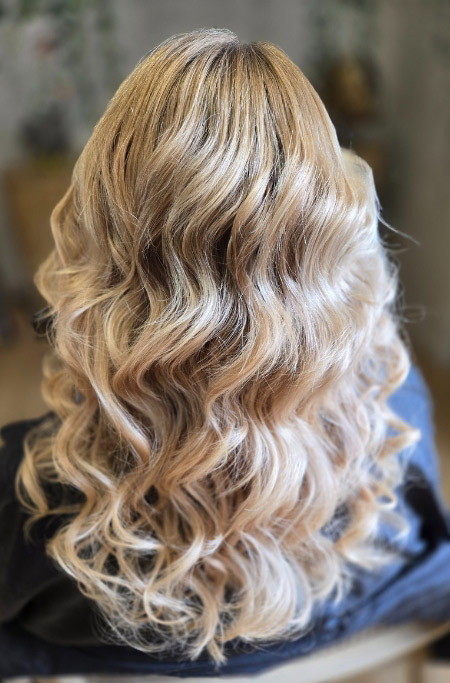 Curly Hair Extensions by Debbi