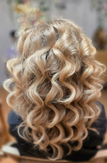 Curly Hair Extensions by Debbi