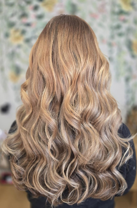 Curly Hair Extensions by Debbi